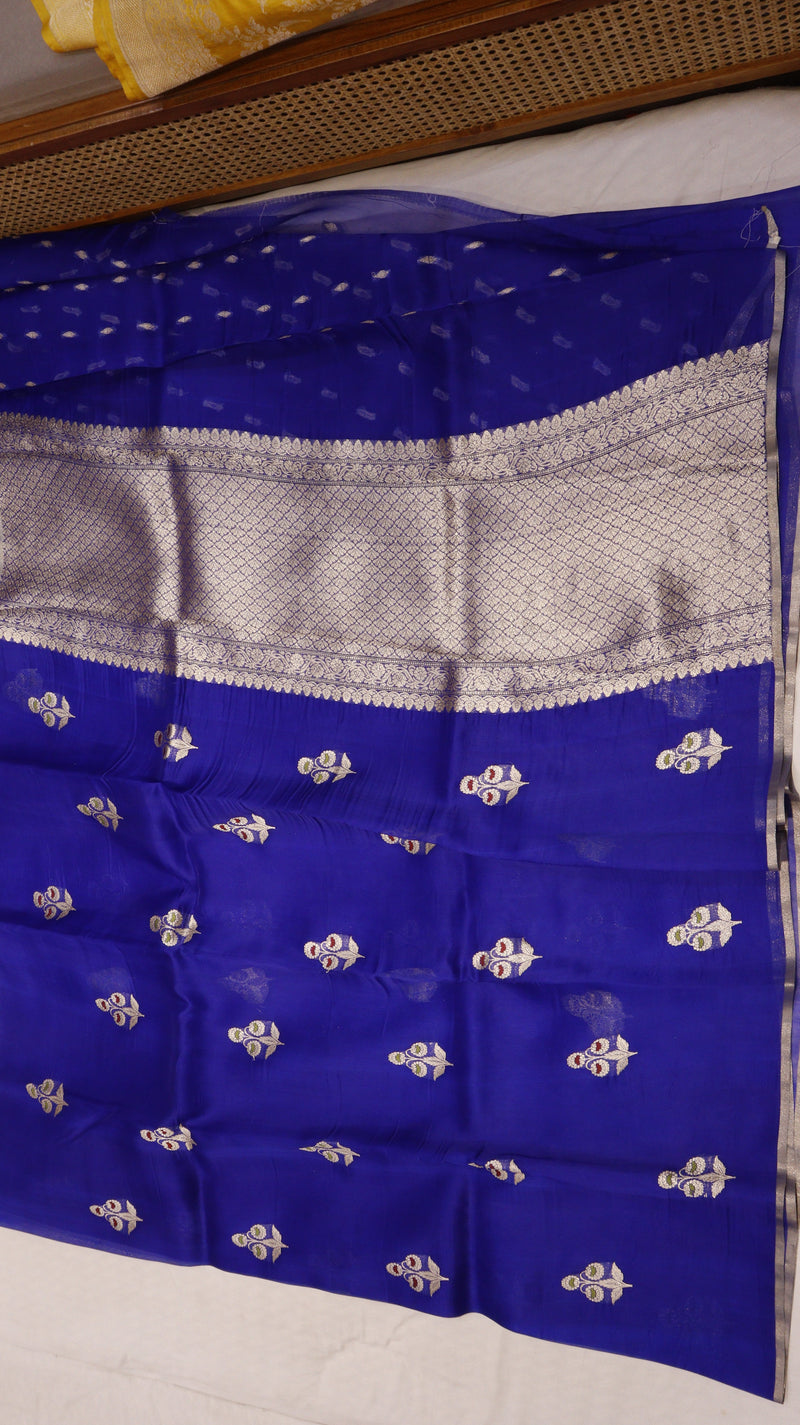 Handloom Pure Kora Silk Saree