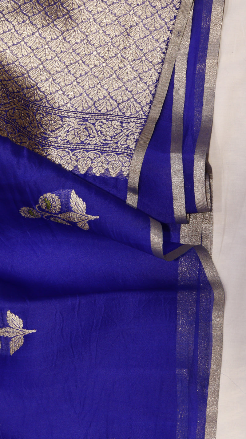 Handloom Pure Kora Silk Saree