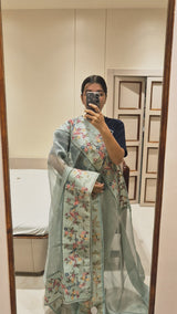 Crush Tissue Silk Saree