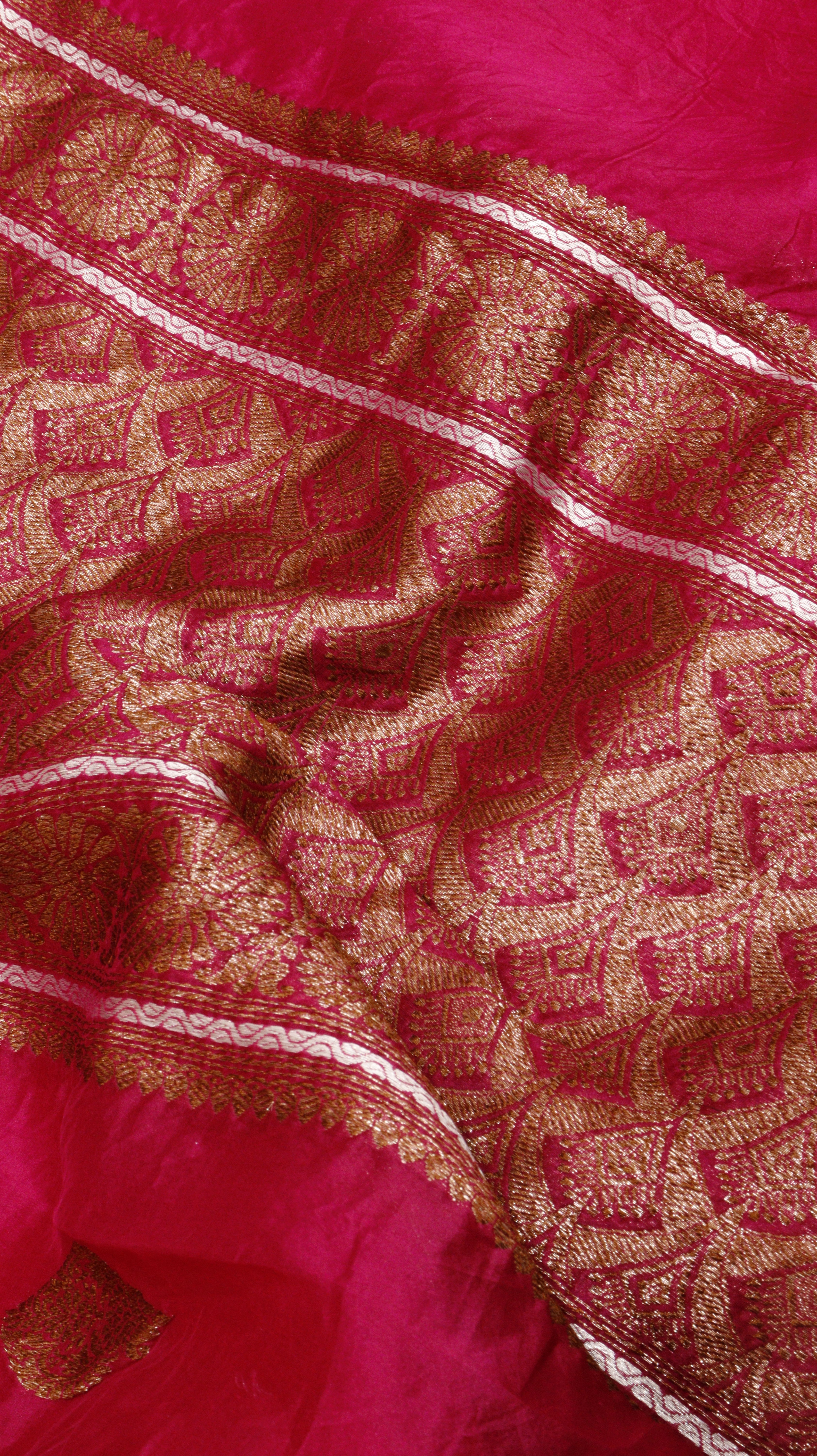 Pre-Order : Handloom Pure Kora Silk Saree