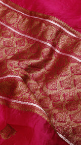 Pure Handloom Kora Silk Saree