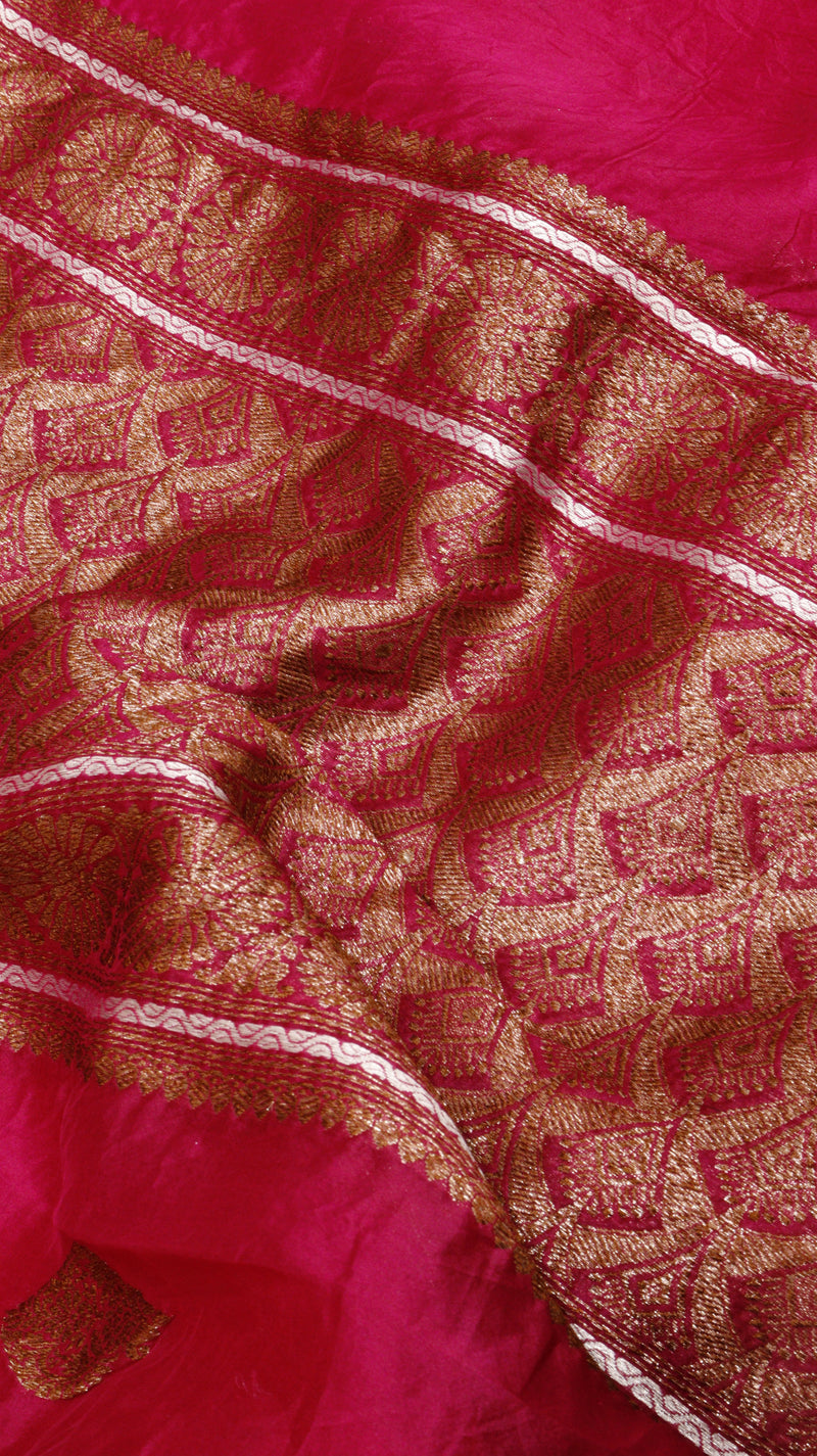 Pure Handloom Kora Silk Saree