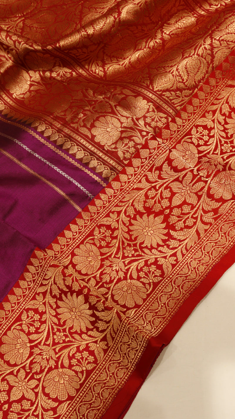 Handloom Pure Katan Silk Saree