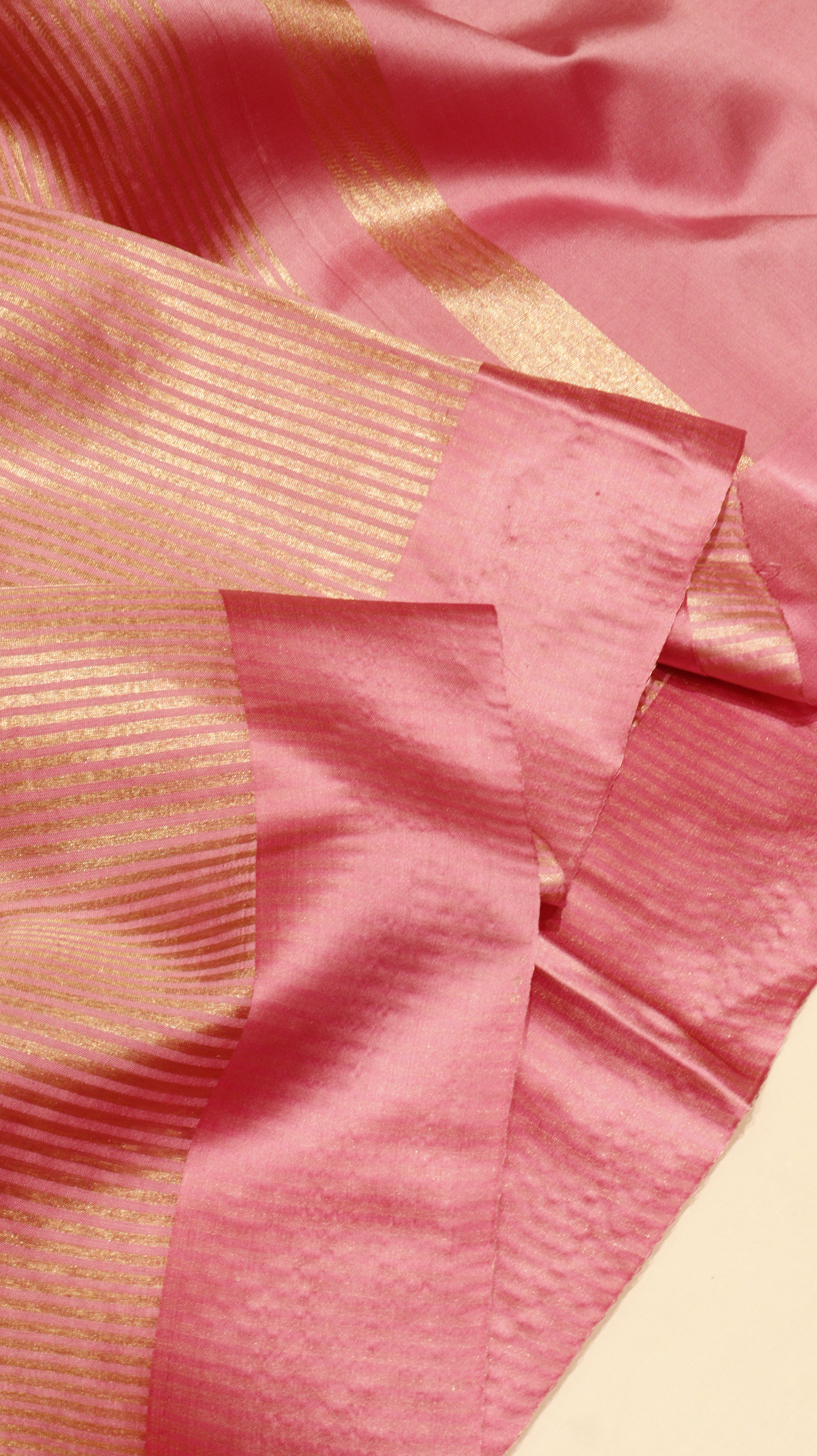 Pre-Order : Striped Tissue Katan Silk Saree