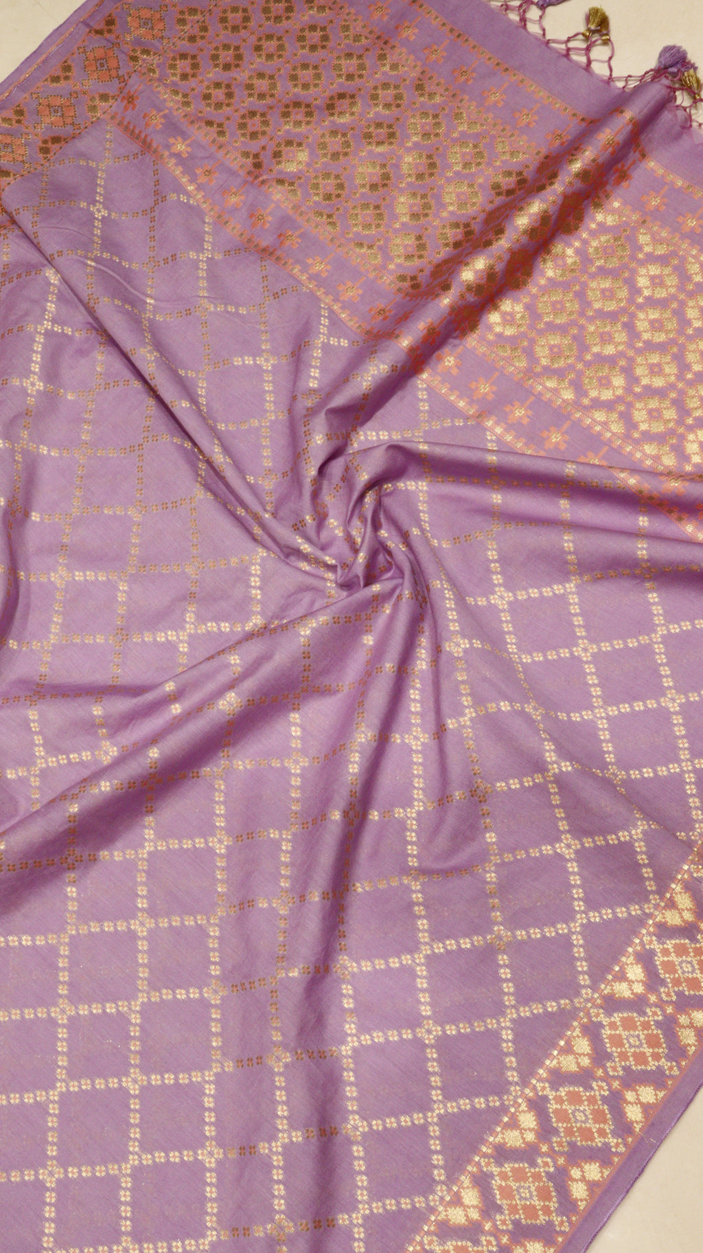 Ikat Pure Cotton Suit Set