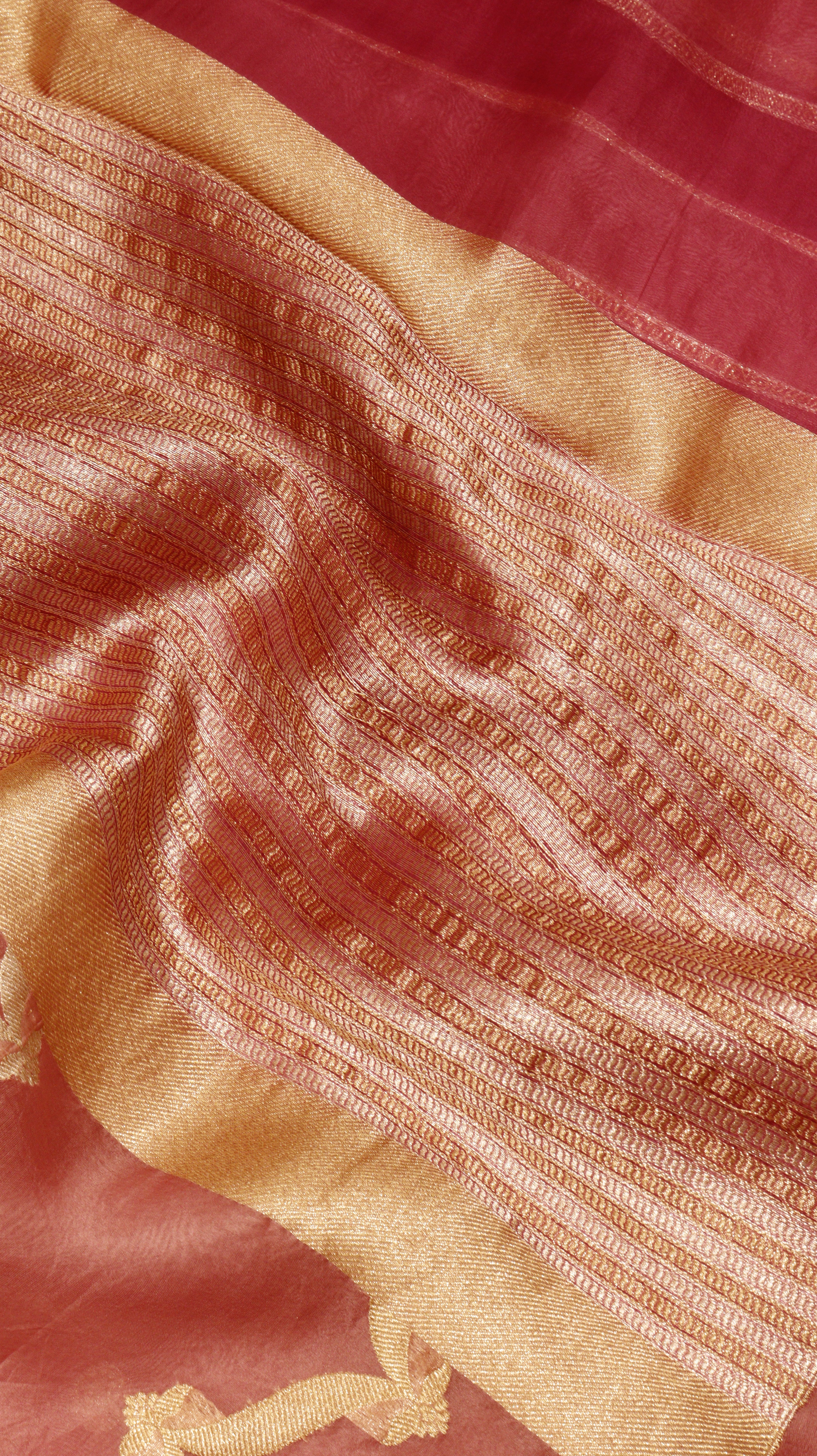 Pre-Order : Handloom Pure Kora Silk Saree