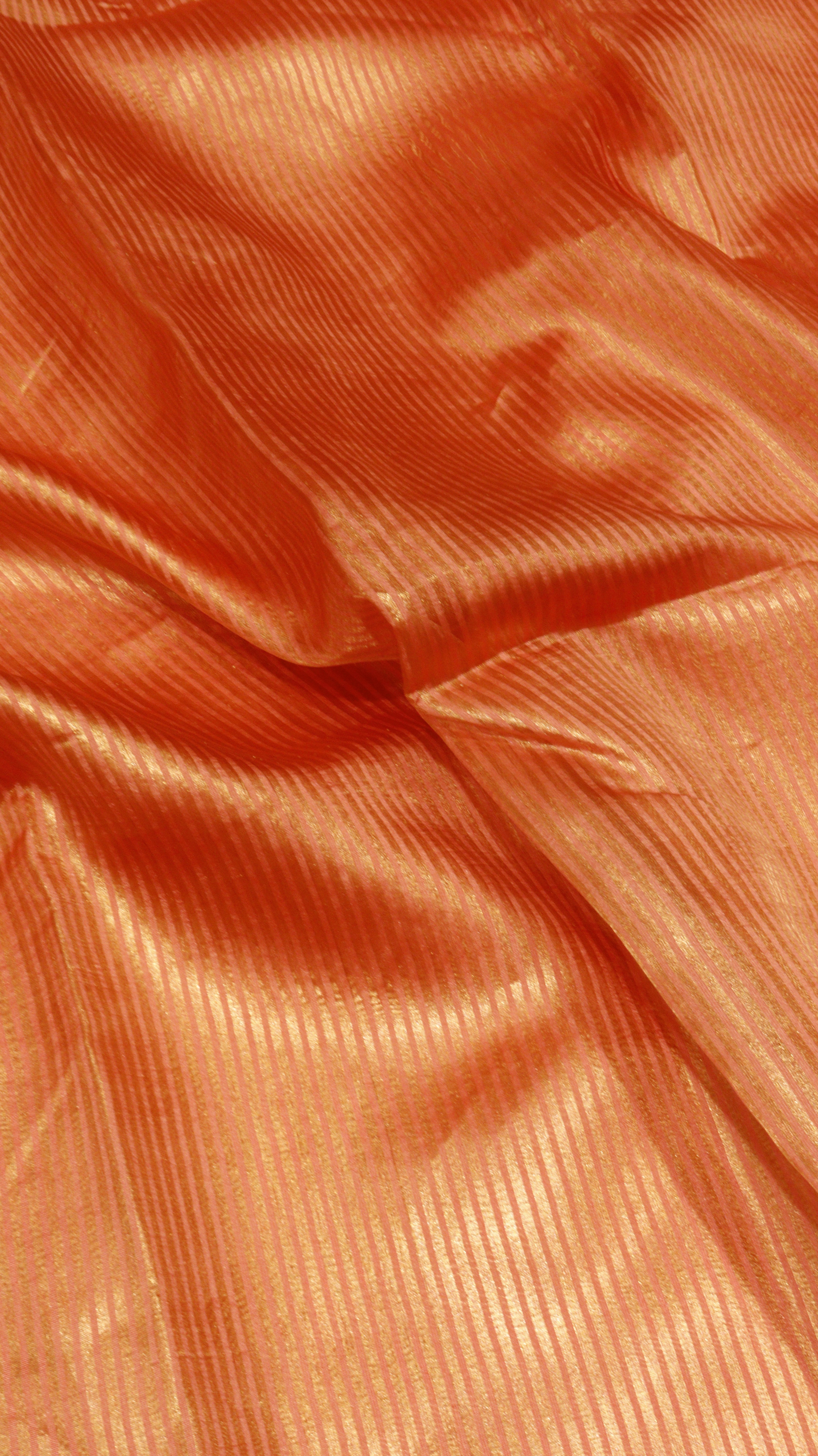 Striped Tissue Katan Silk Saree