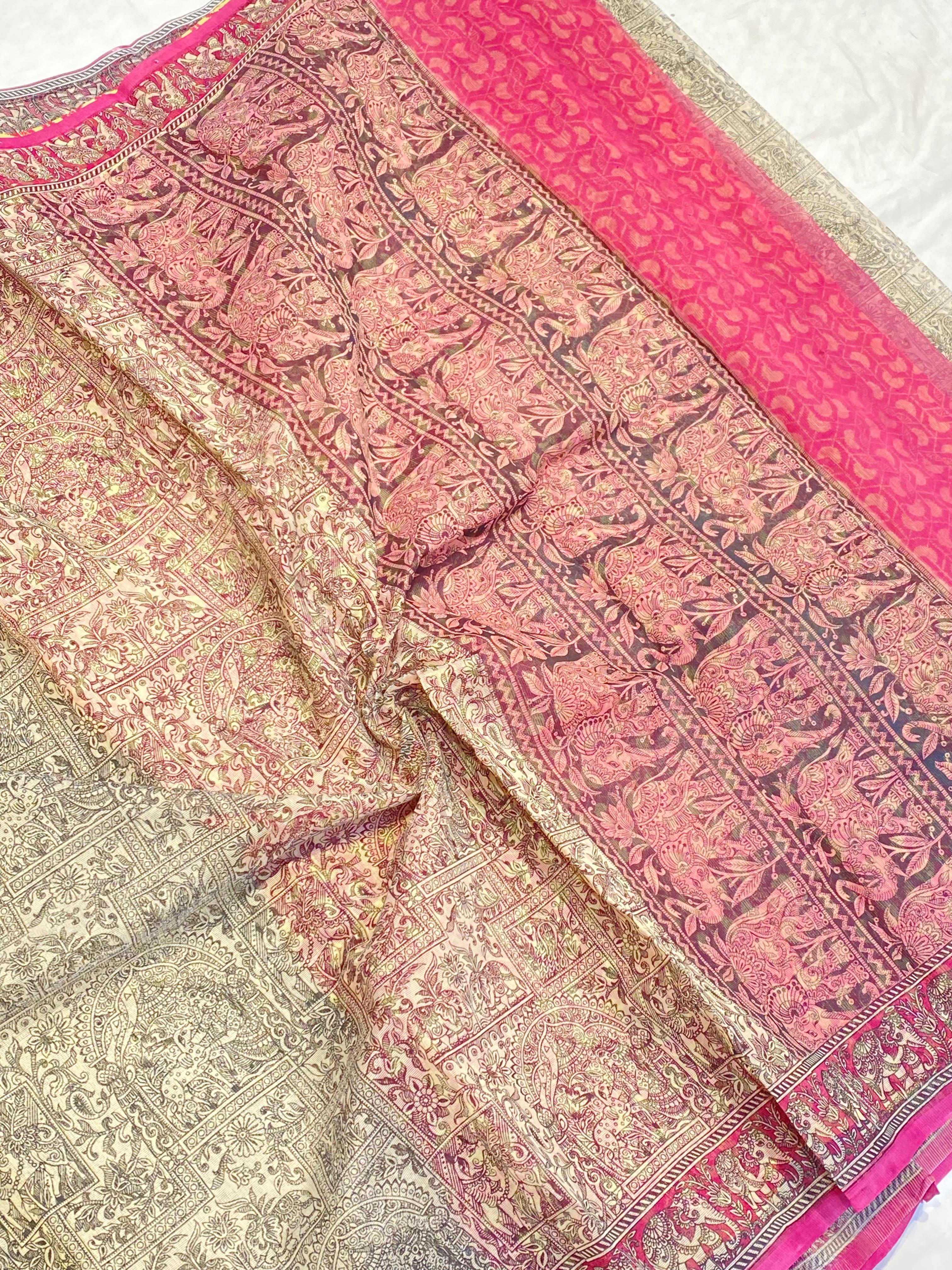 Semi Cotton Kota Saree