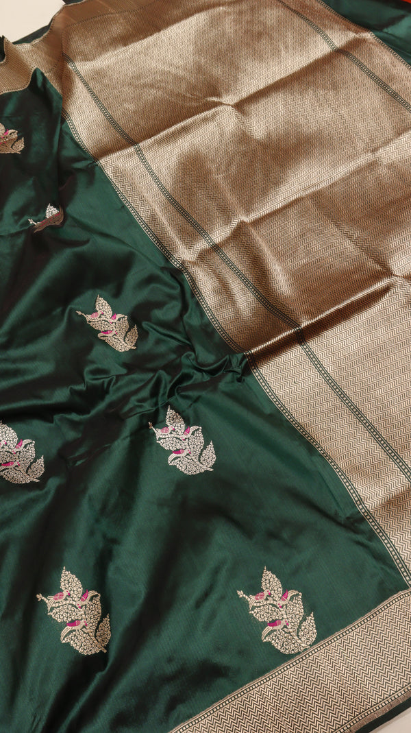Handloom Pure Katan Silk Saree