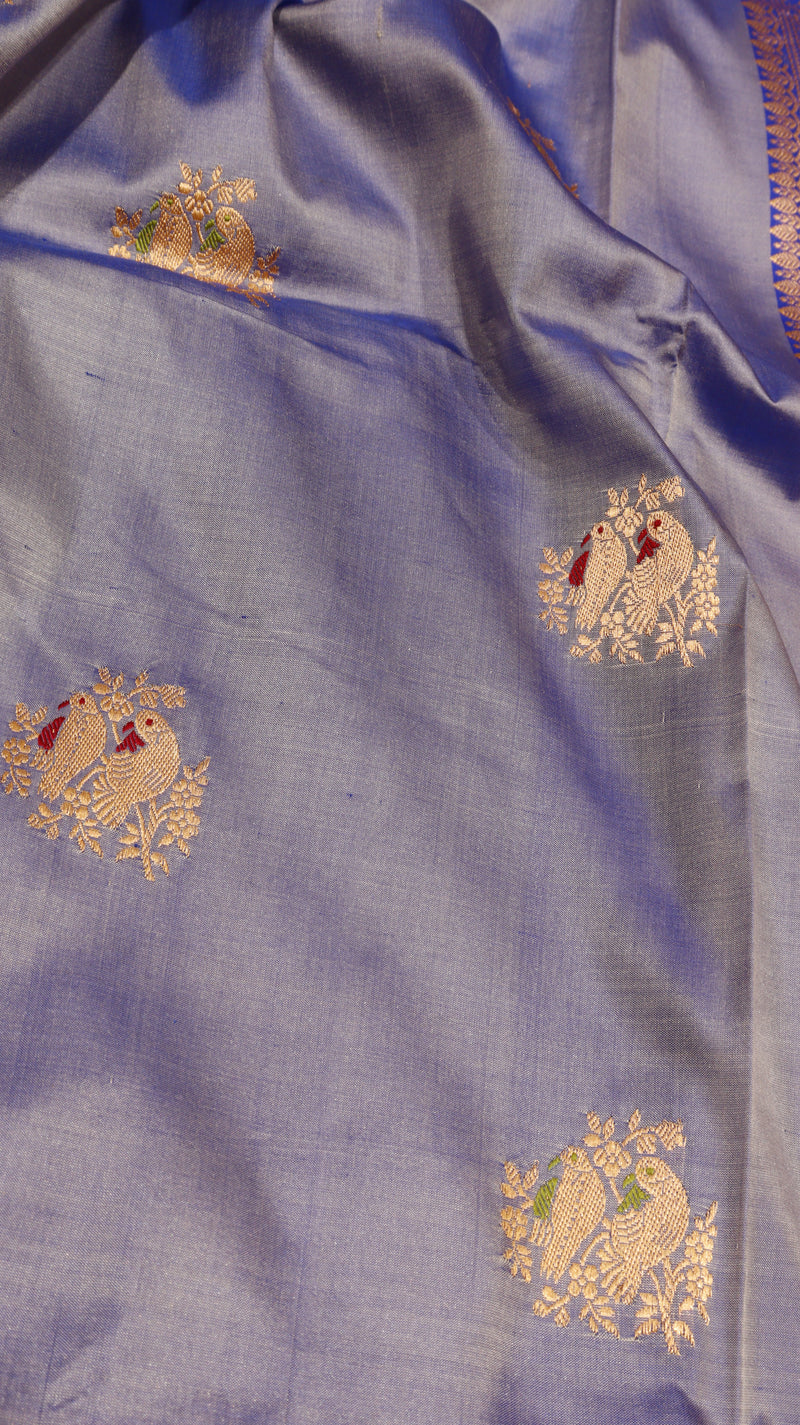 Handloom Pure Katan Silk Saree