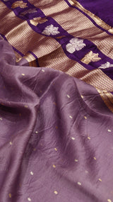 Pure Handloom Kora Silk Saree