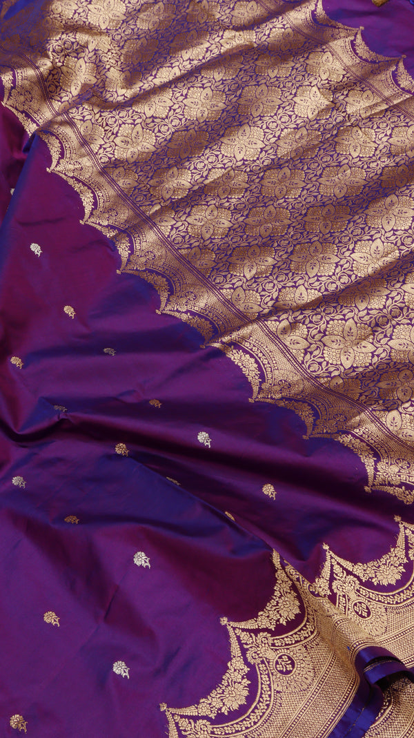 Handloom Pure Katan Silk Saree