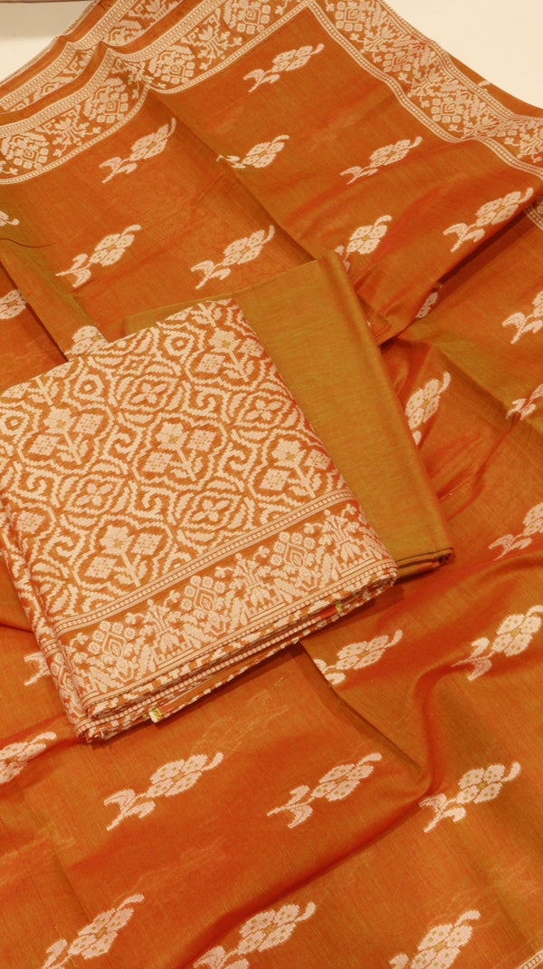 Jamdani Mul Cotton Suit Set