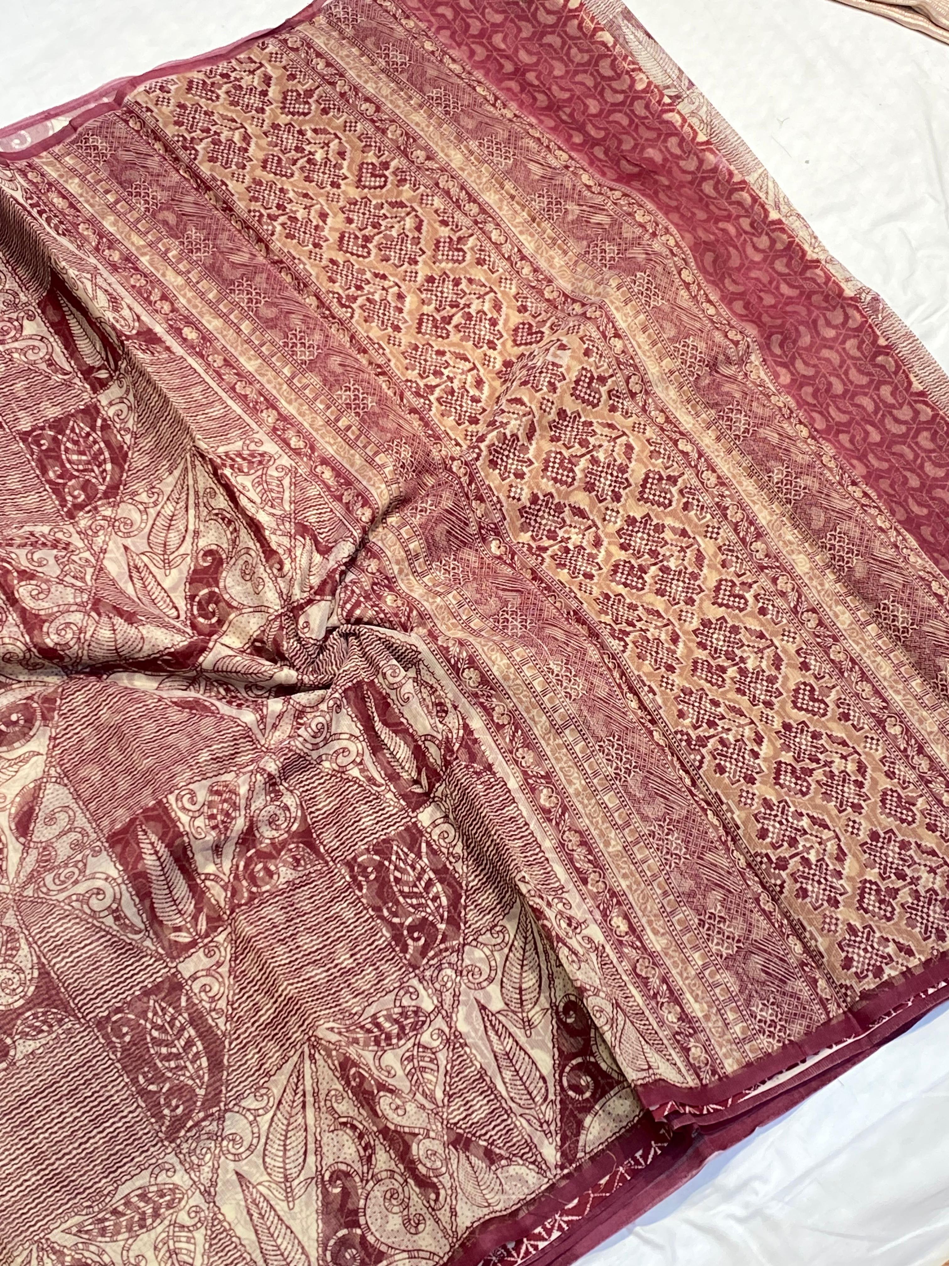 Semi Cotton Kota Saree