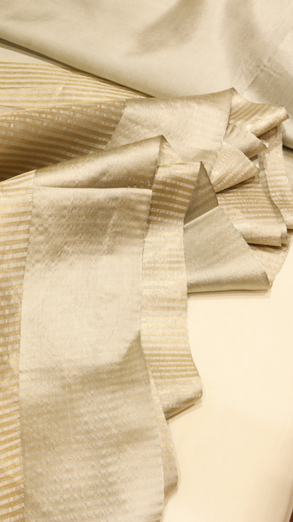 Pre-Order : Striped Tissue Katan Silk Saree