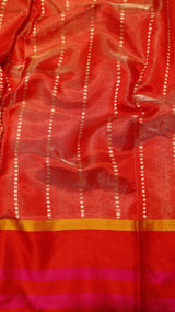 Pure Tissue Banarasi Saree - Satin Border