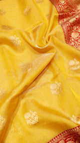 Pure Tissue Banarasi Saree - Satin Border
