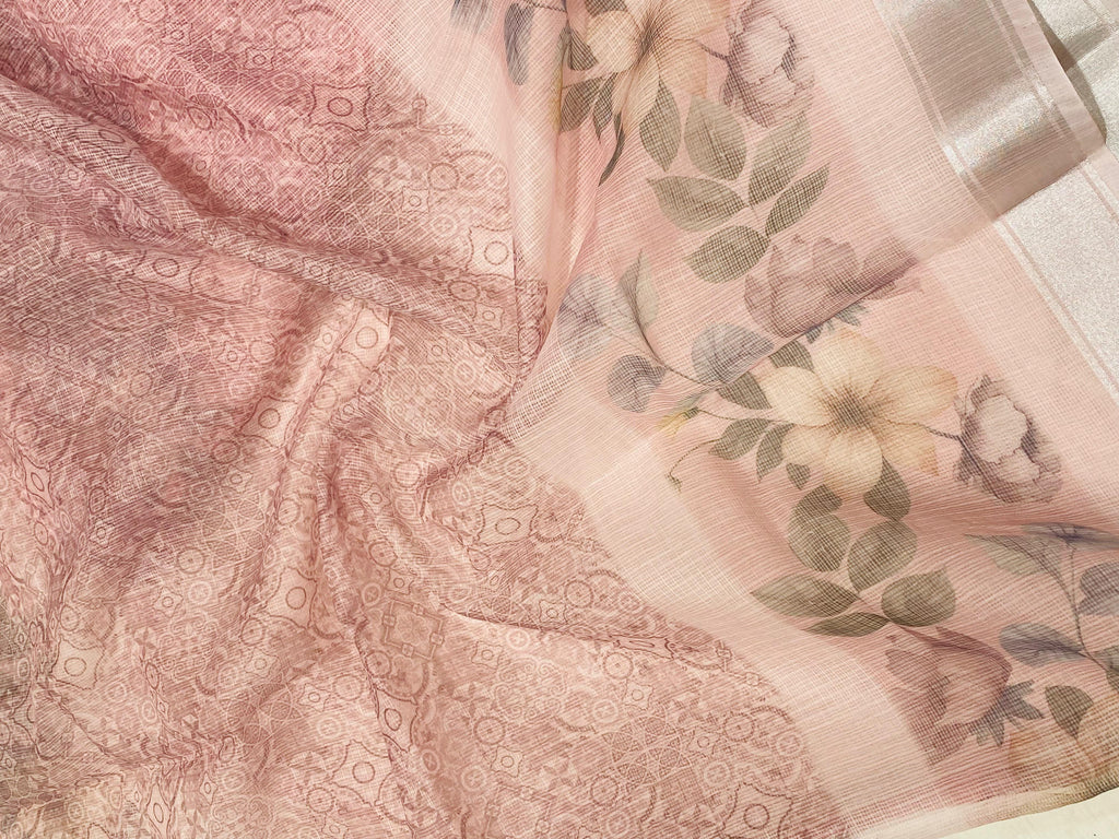 Semi Kota cotton saree