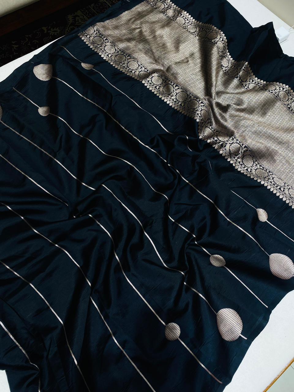 Pre-Order : Handloom Pure Soft Katan Silk Saree
