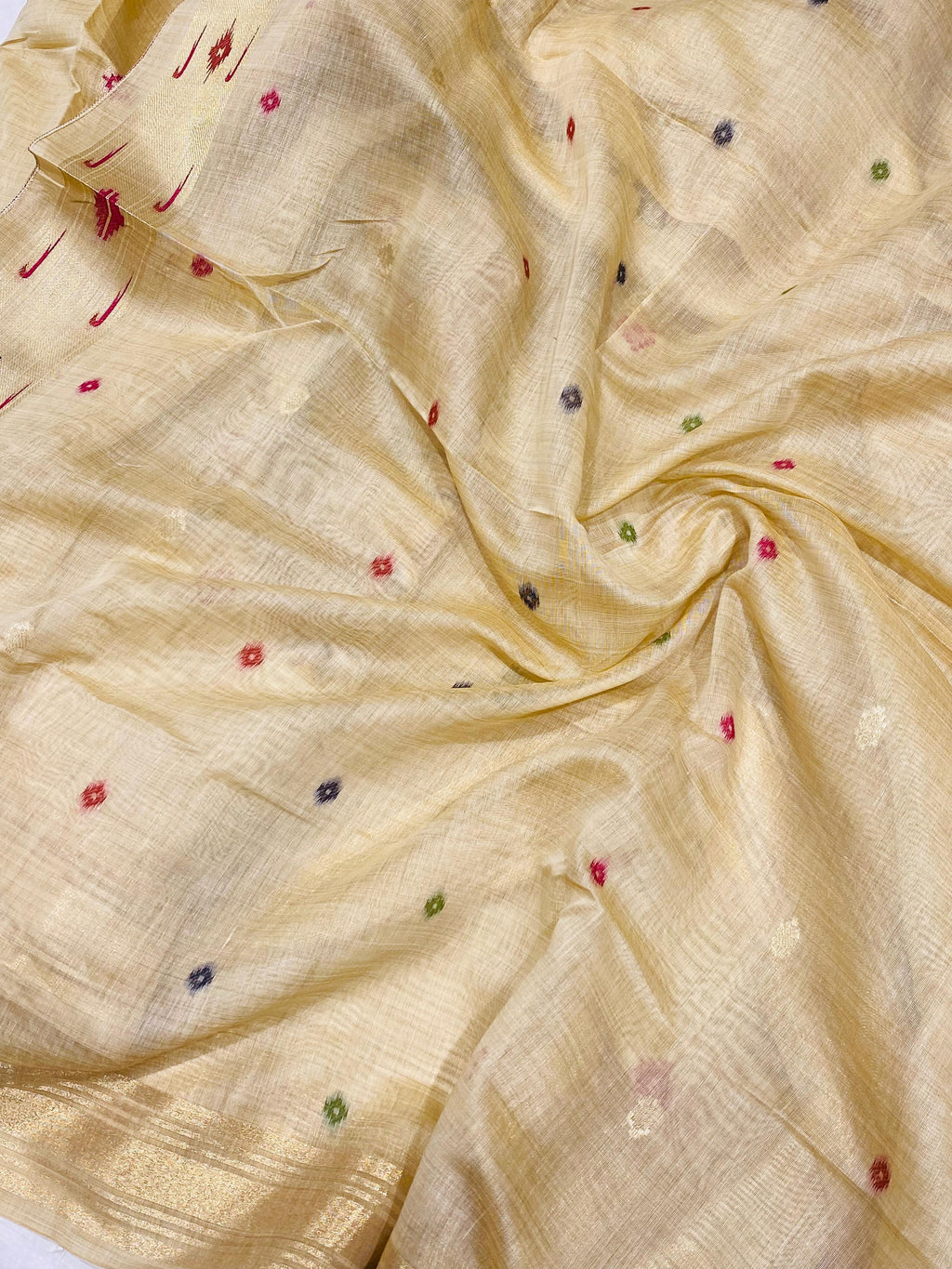 Semi Muslin saree