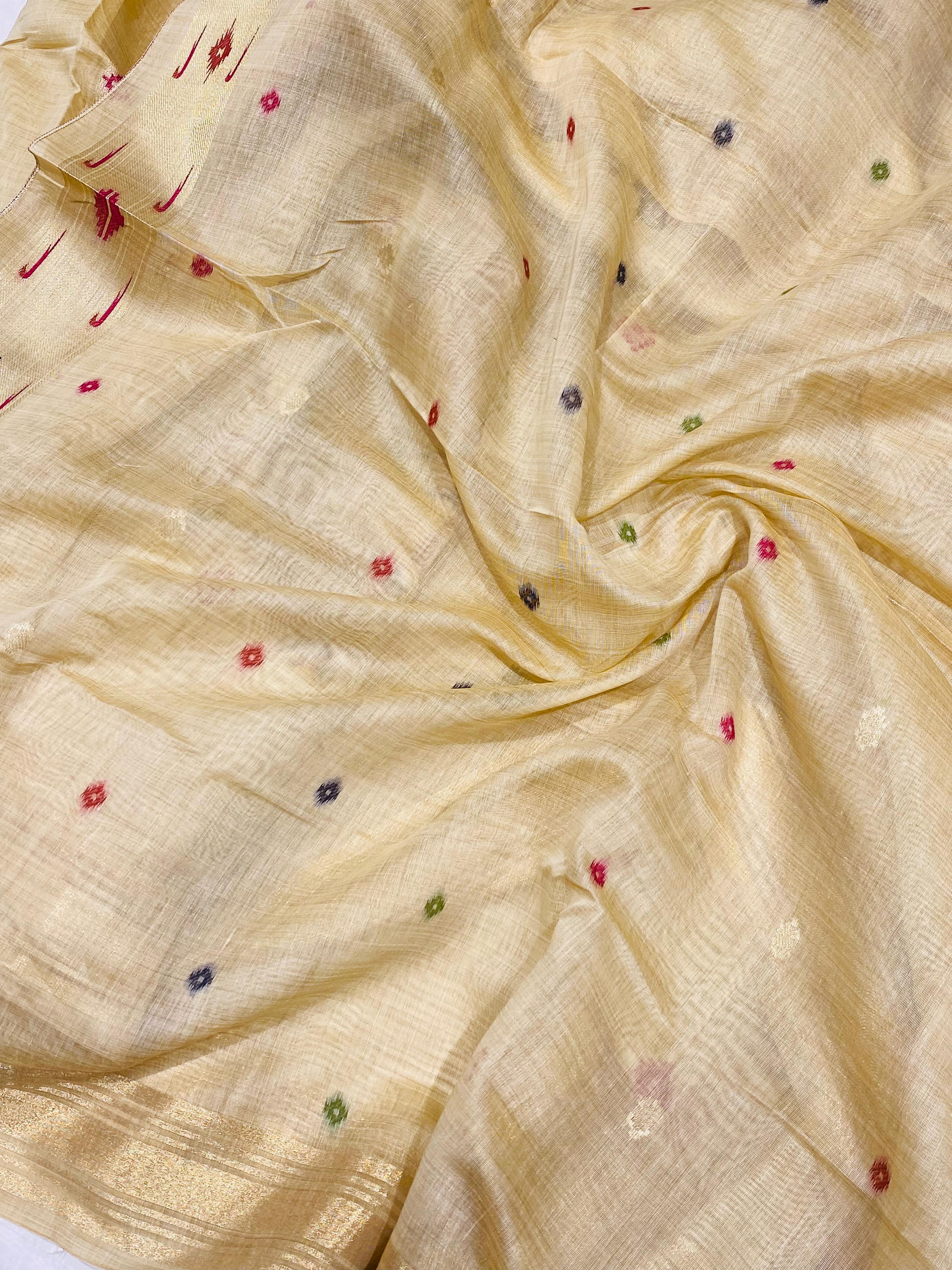 Semi Muslin saree