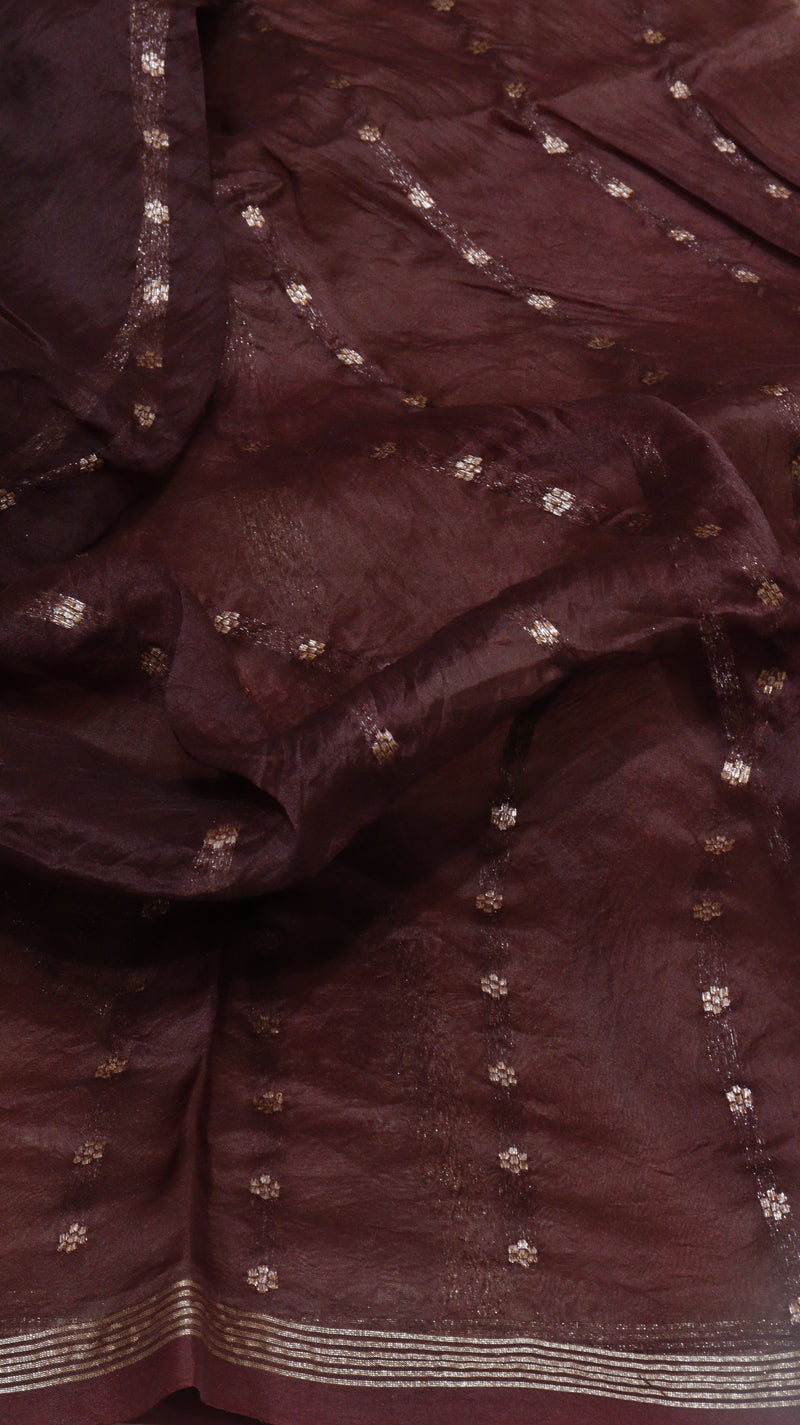 Pure Handloom Kora Silk Saree