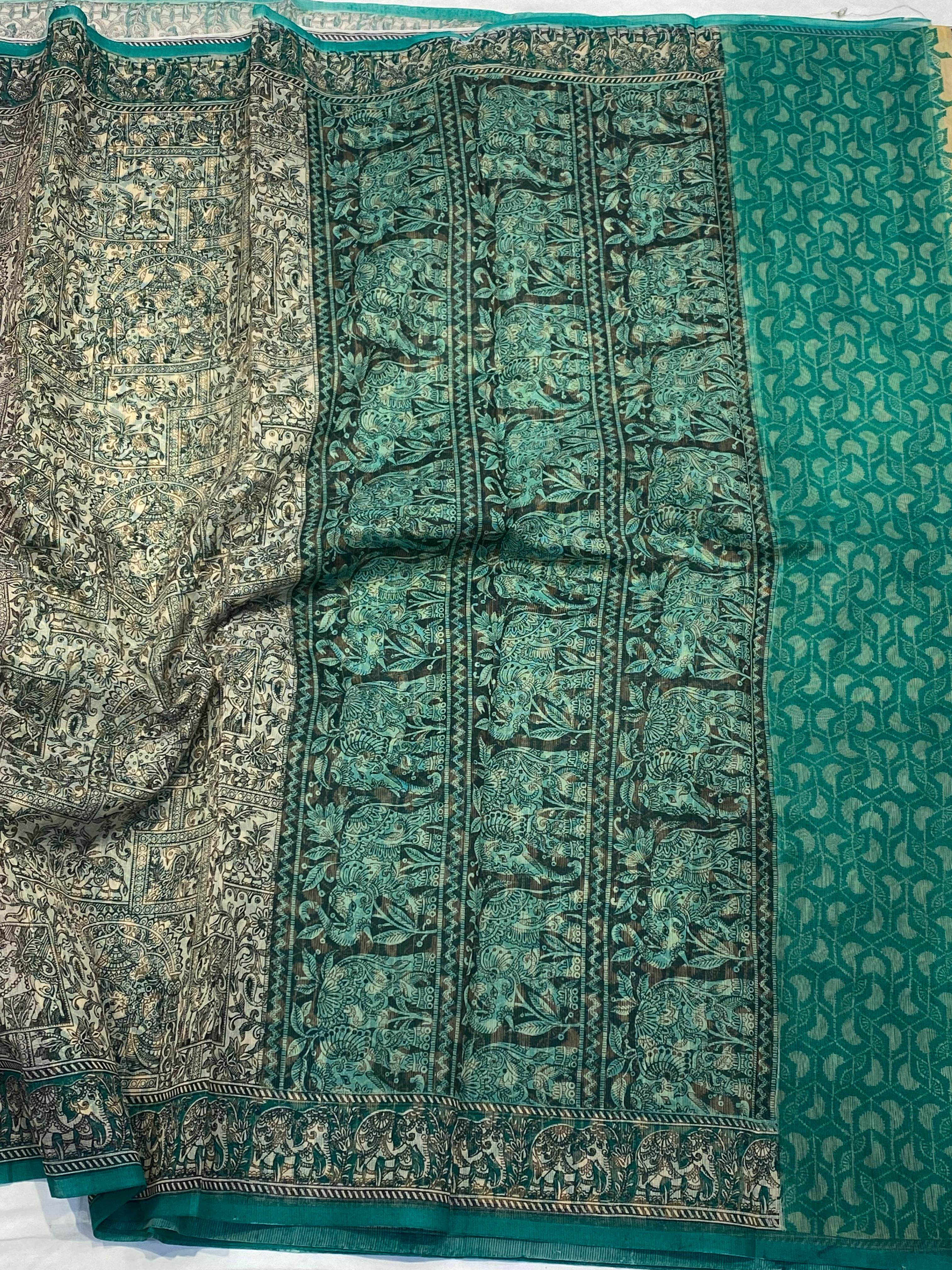 Semi Cotton Kota Saree