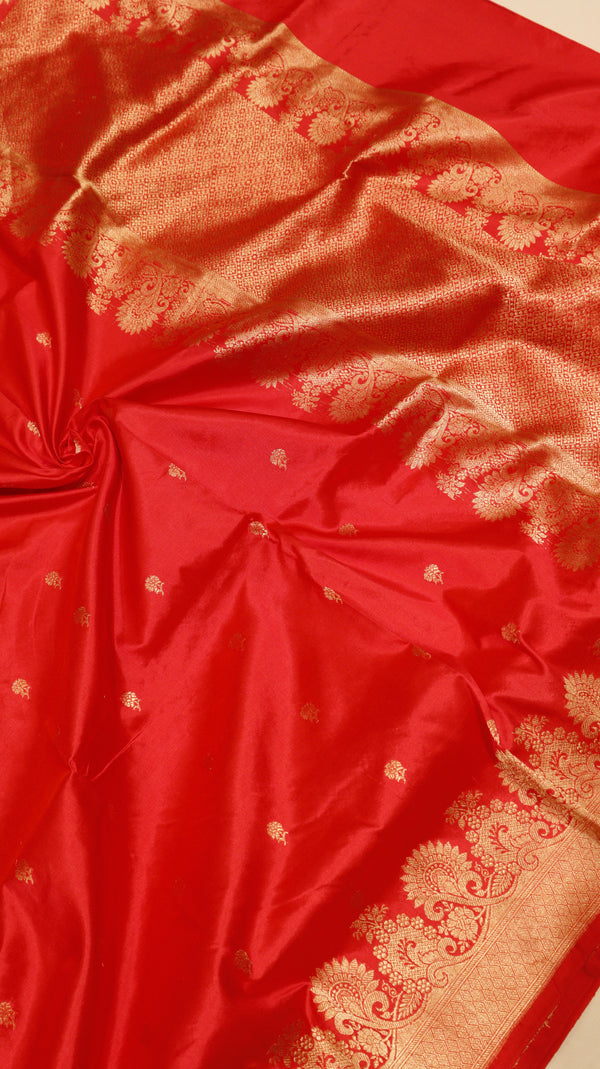 Handloom Pure Katan Silk Saree