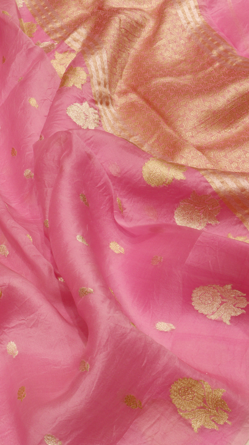 Pure Handloom Kora Silk Saree