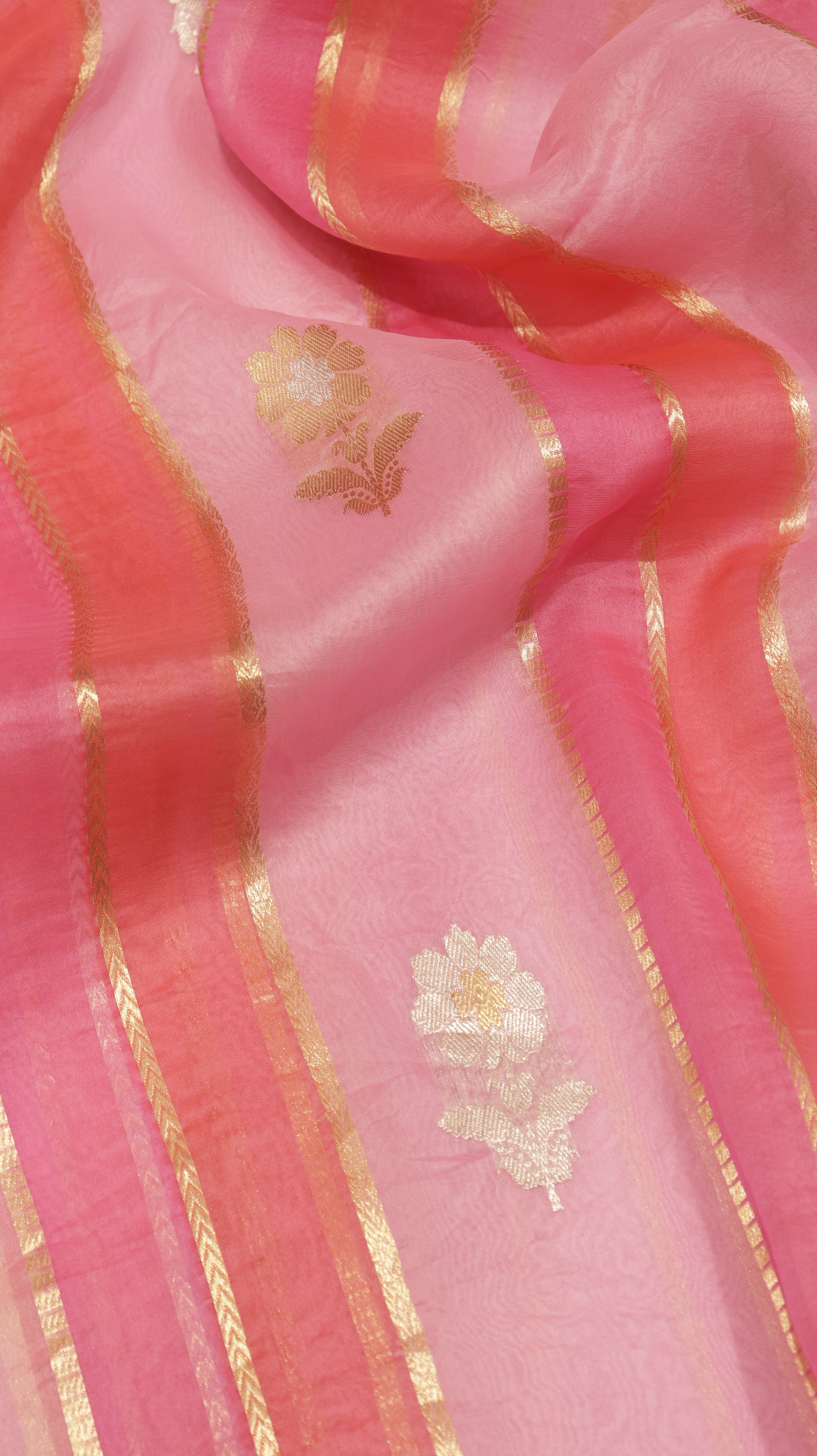 Pre-Order : Handloom Kora Silk Saree
