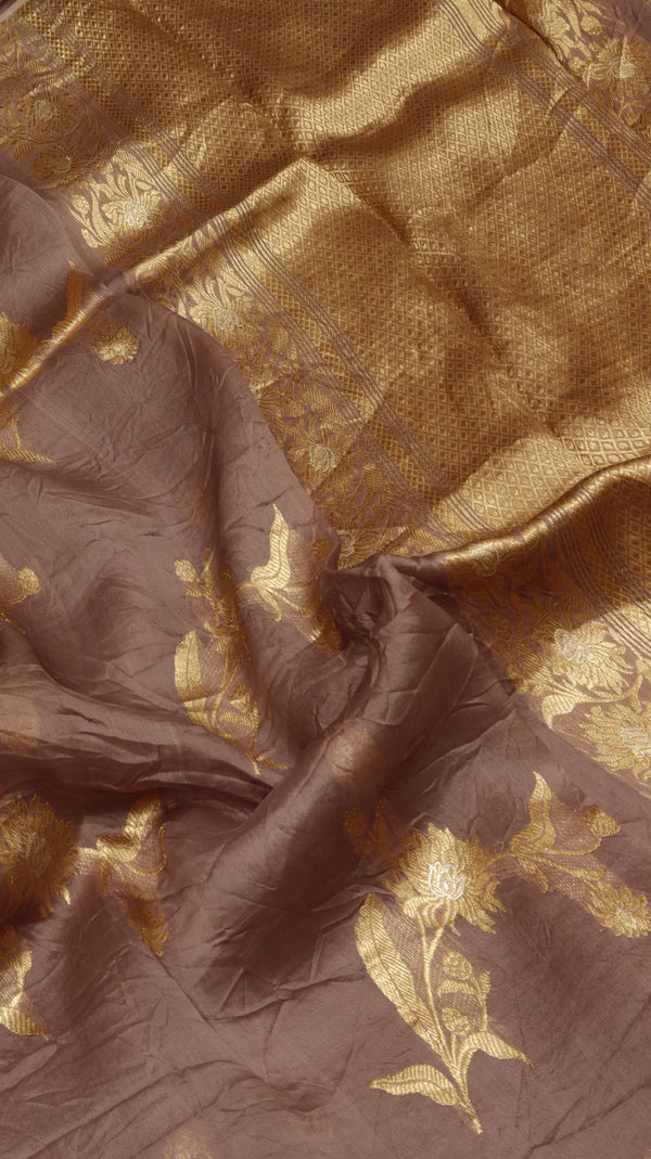 Handloom Pure Kora Silk Saree