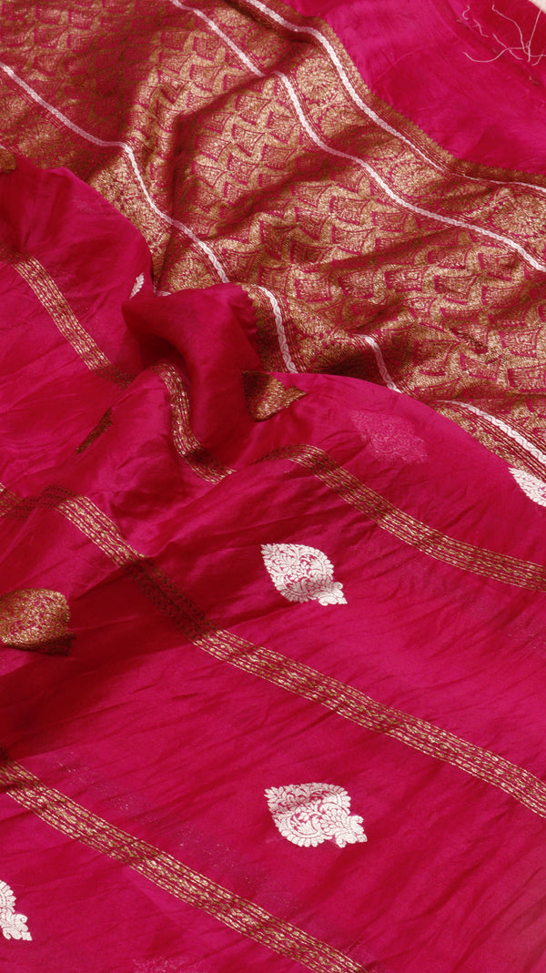 Pure Handloom Kora Silk Saree