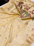 Semi Muslin saree