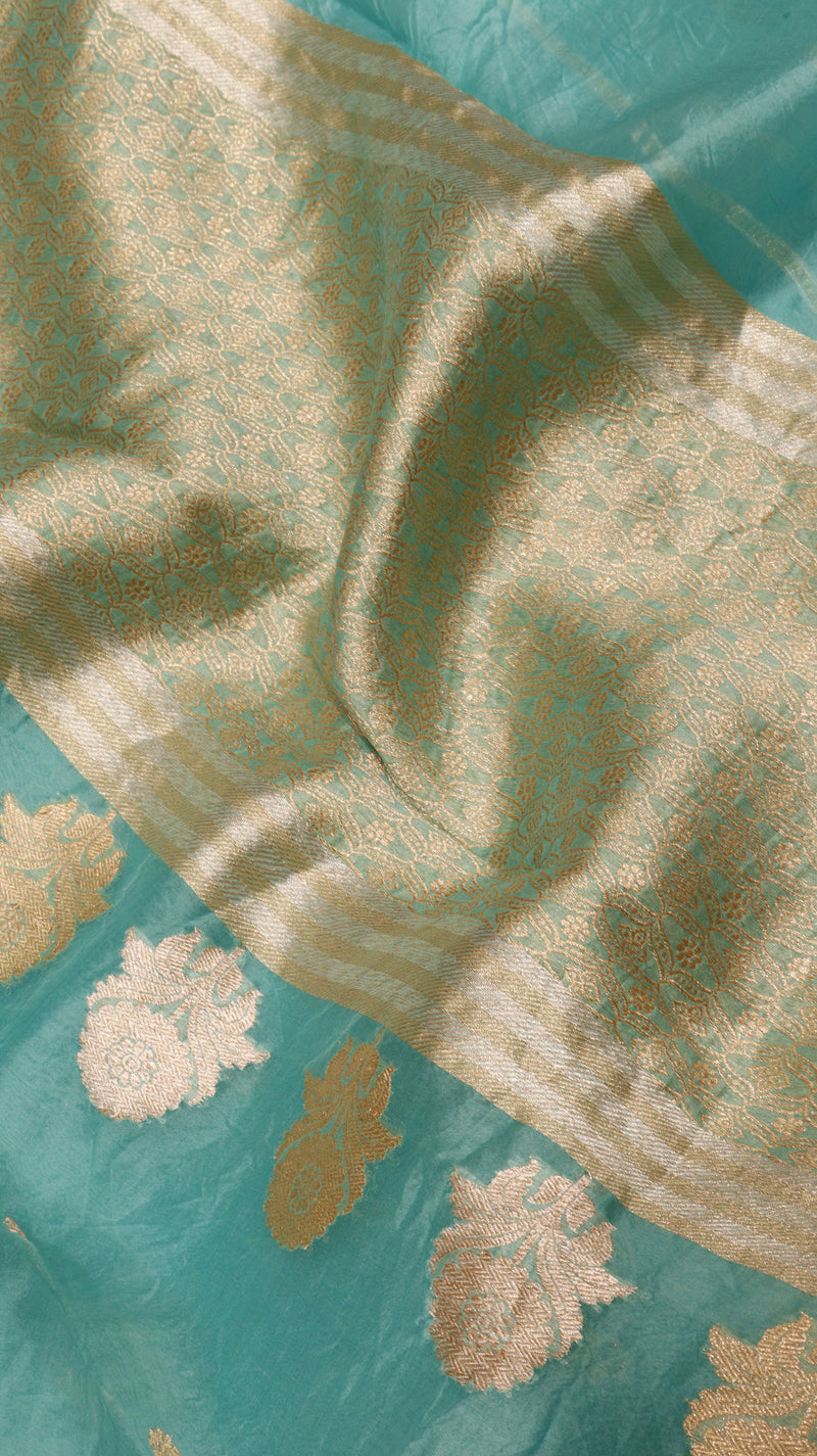 Pure Handloom Kora Silk Saree