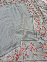 Crush Tissue Silk Saree