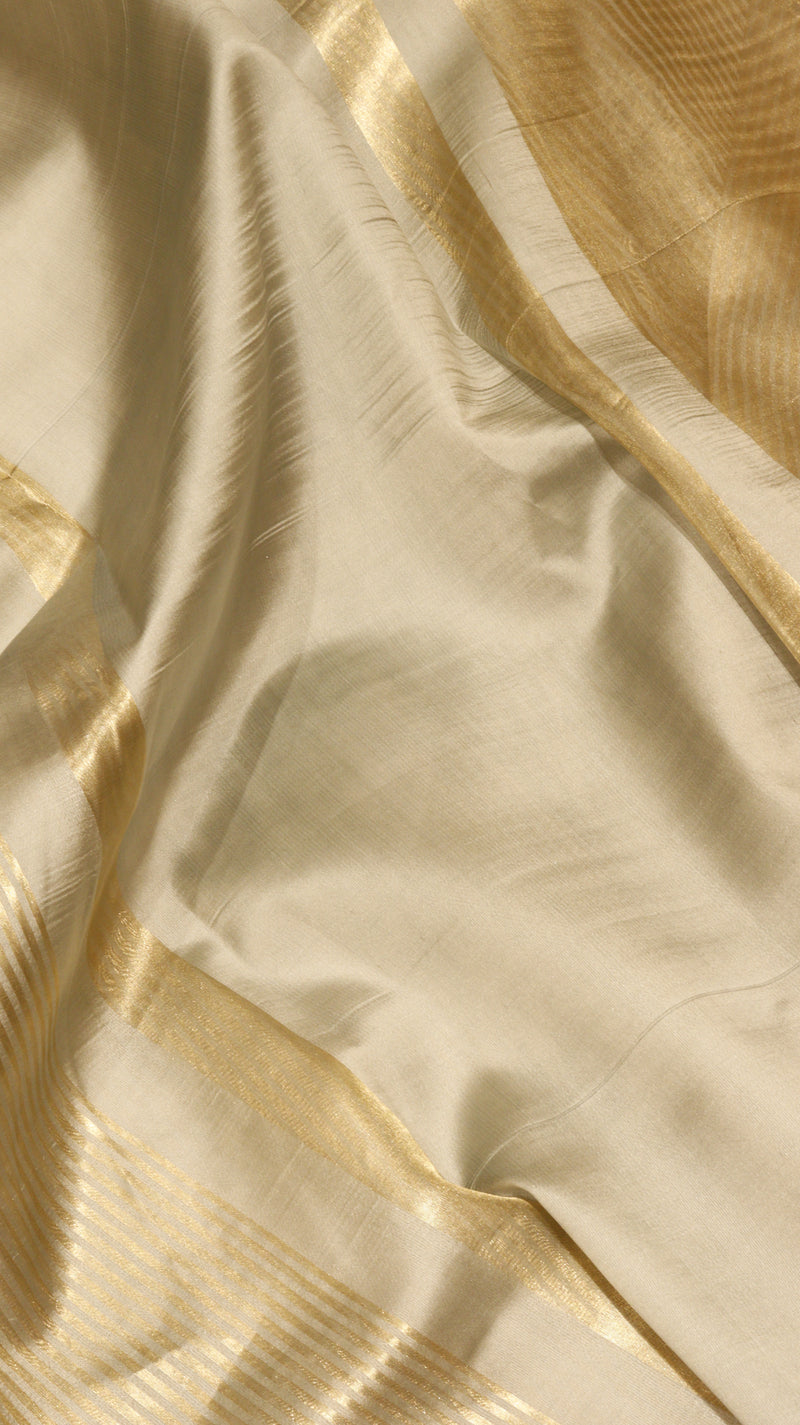 Striped Tissue Katan Silk Saree