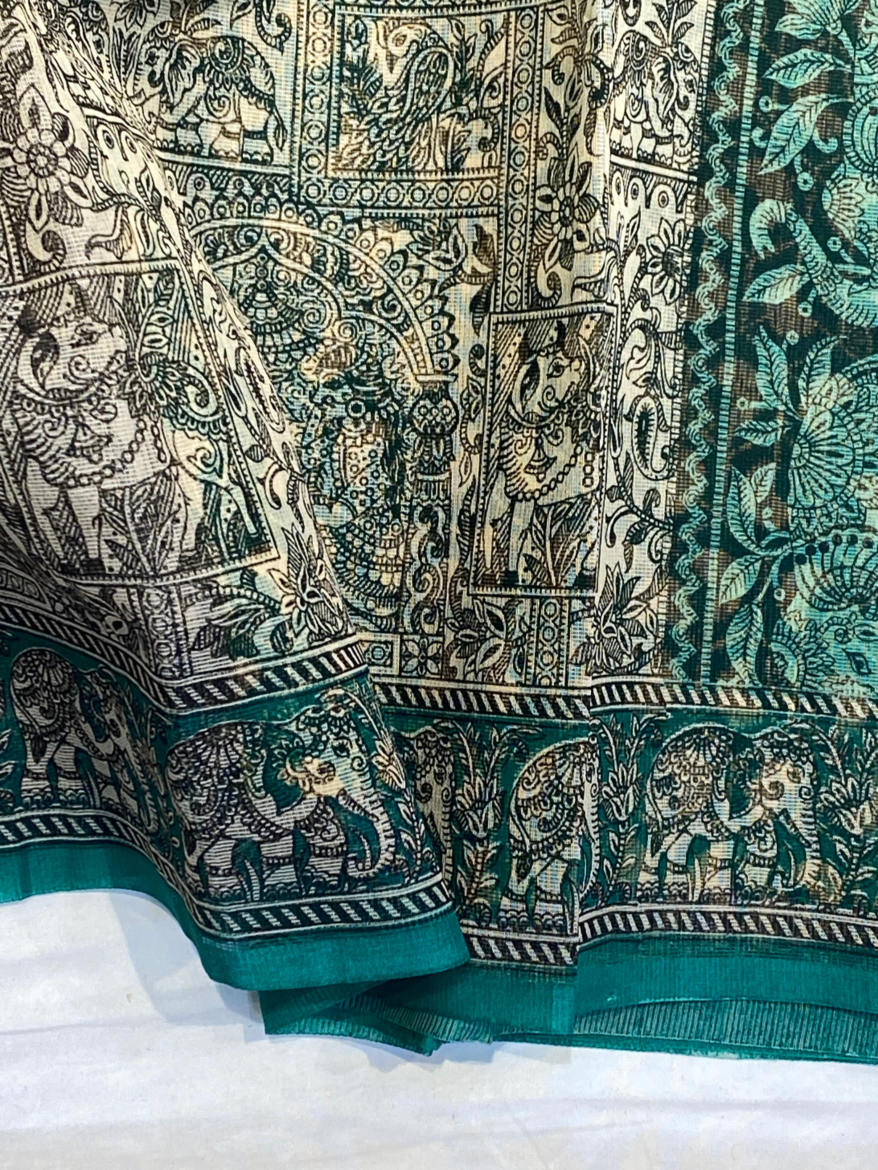 Semi Cotton Kota Saree