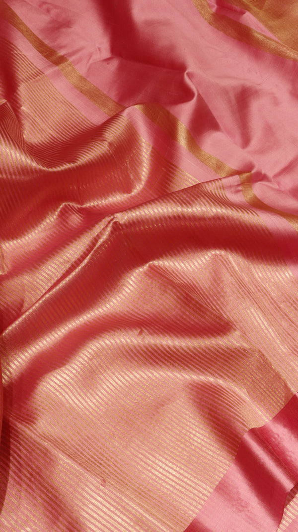 Striped Tissue Katan Silk Saree