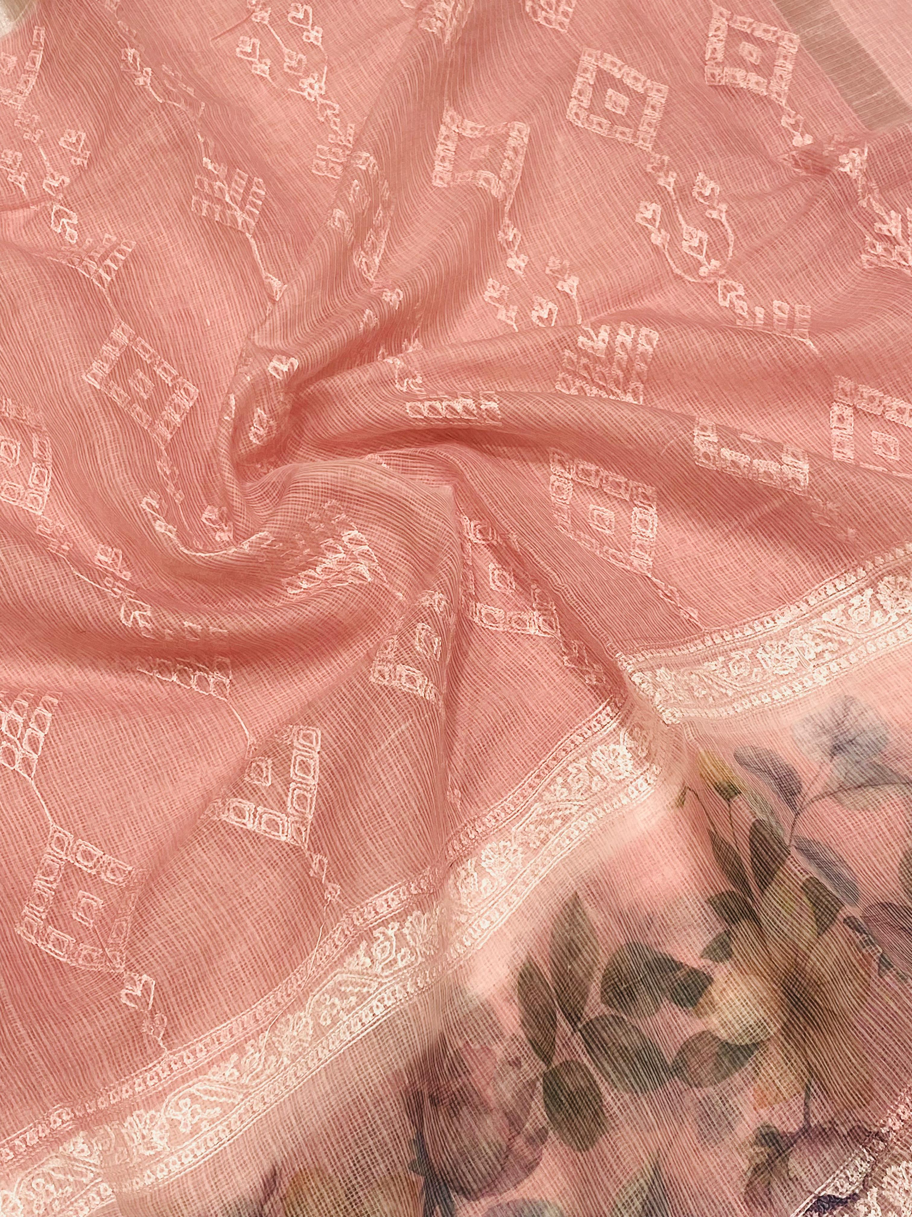Semi Kota cotton saree