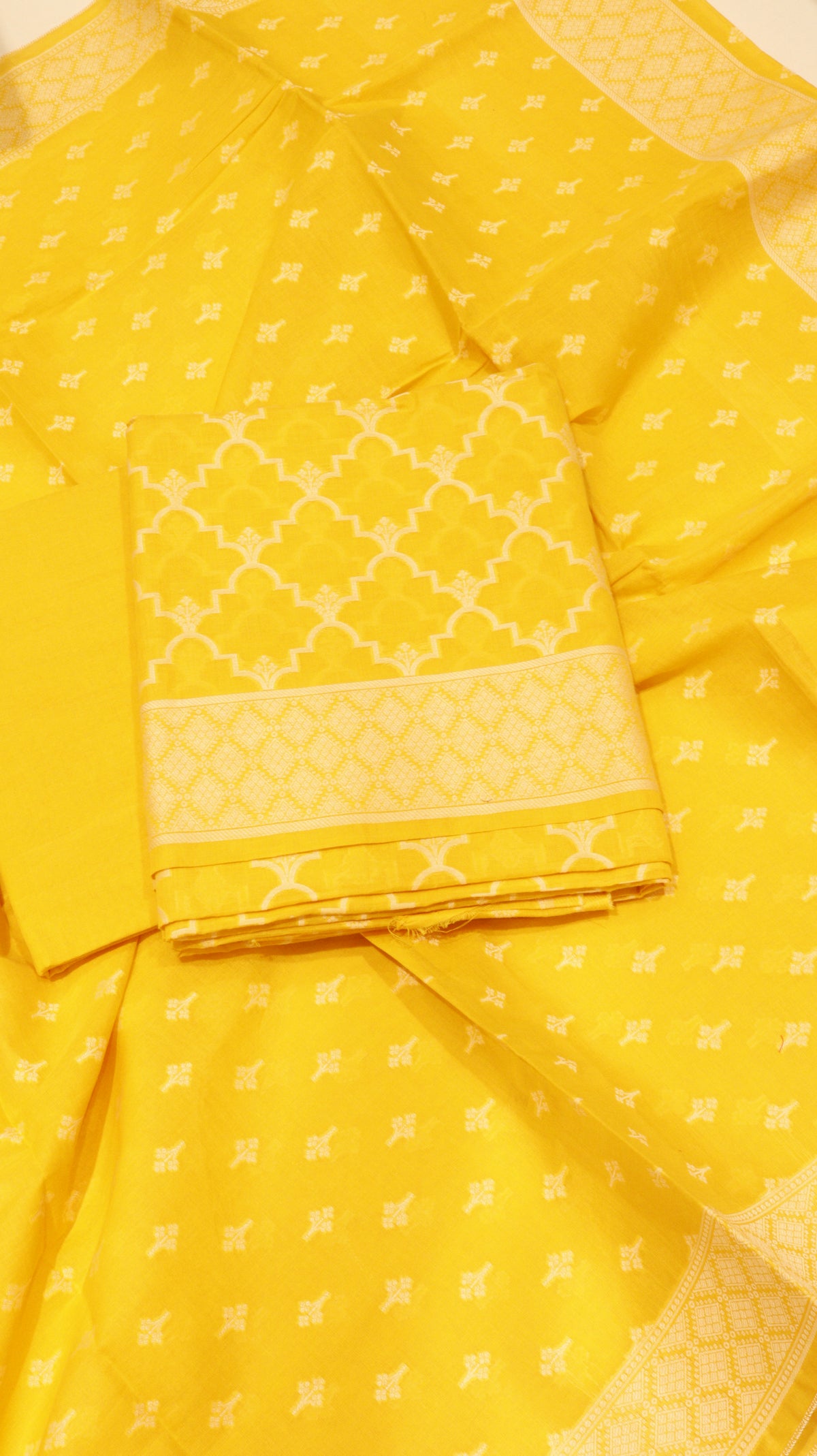 Jamdani Mul Cotton Suit Set