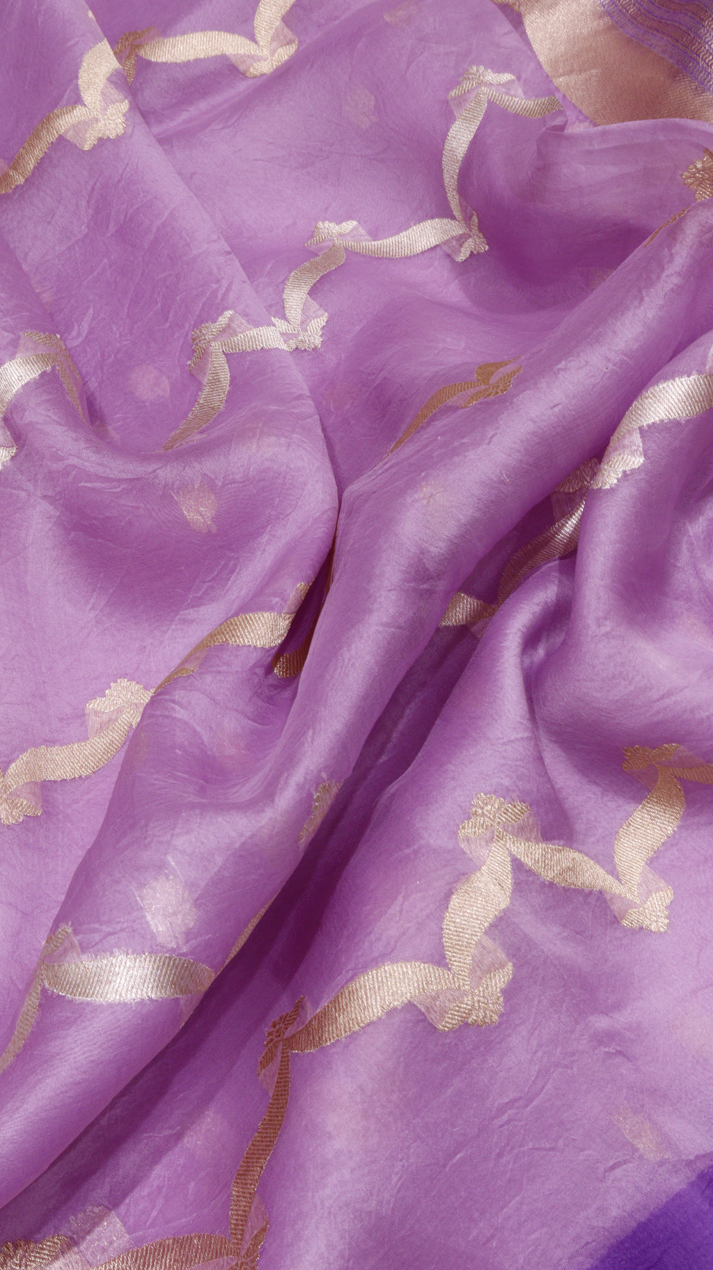 Pre-Order : Handloom Pure Kora Silk Saree
