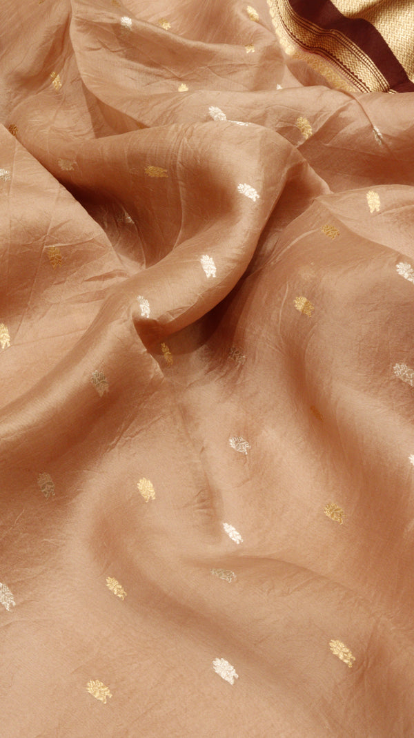 Pure Handloom Kora Silk Saree