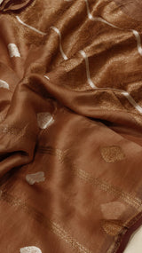 Pure Handloom Kora Silk Saree