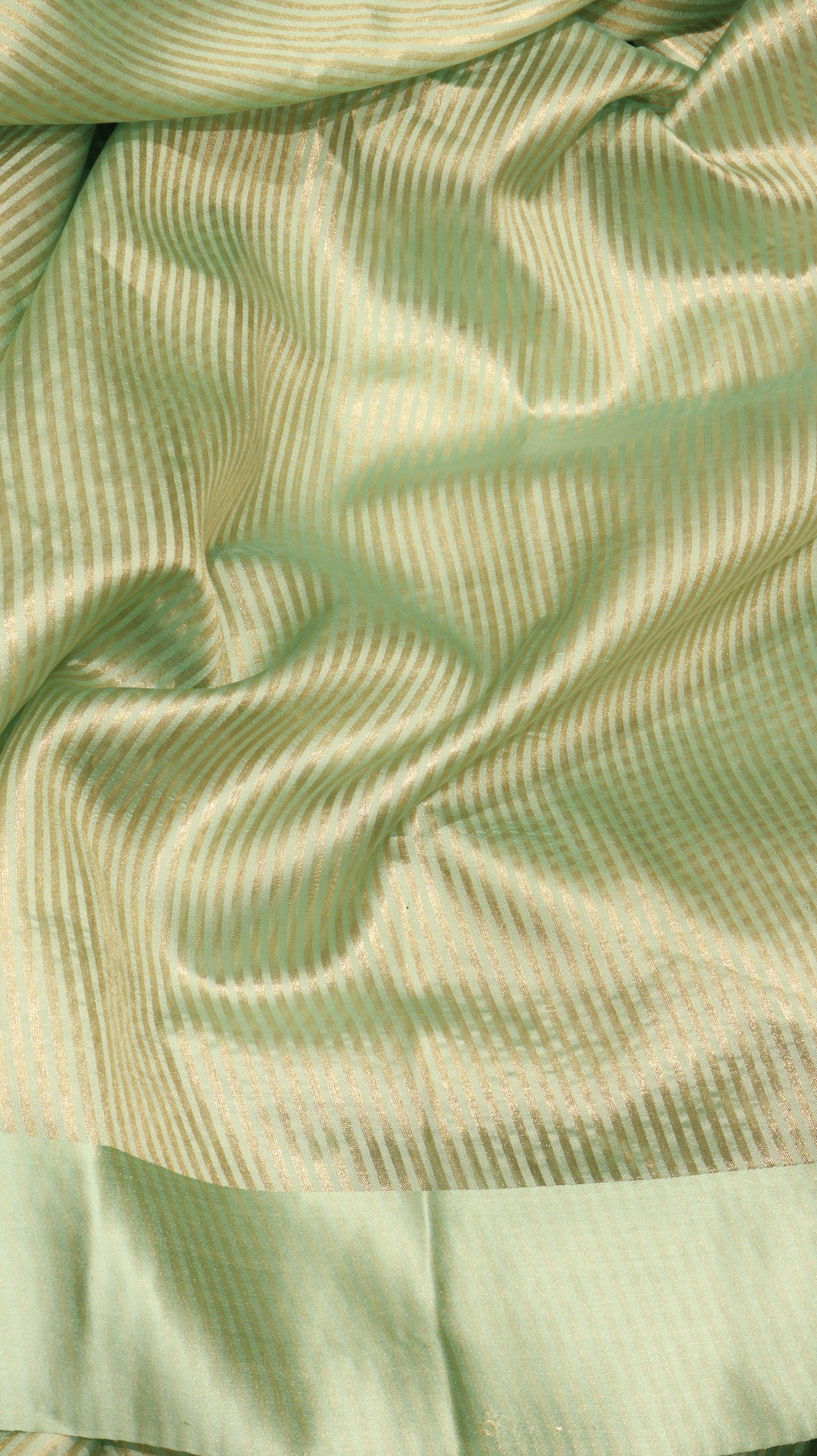 Pre-Order : Striped Tissue Katan Silk Saree