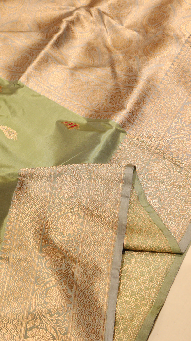Handloom Pure Katan Silk Saree