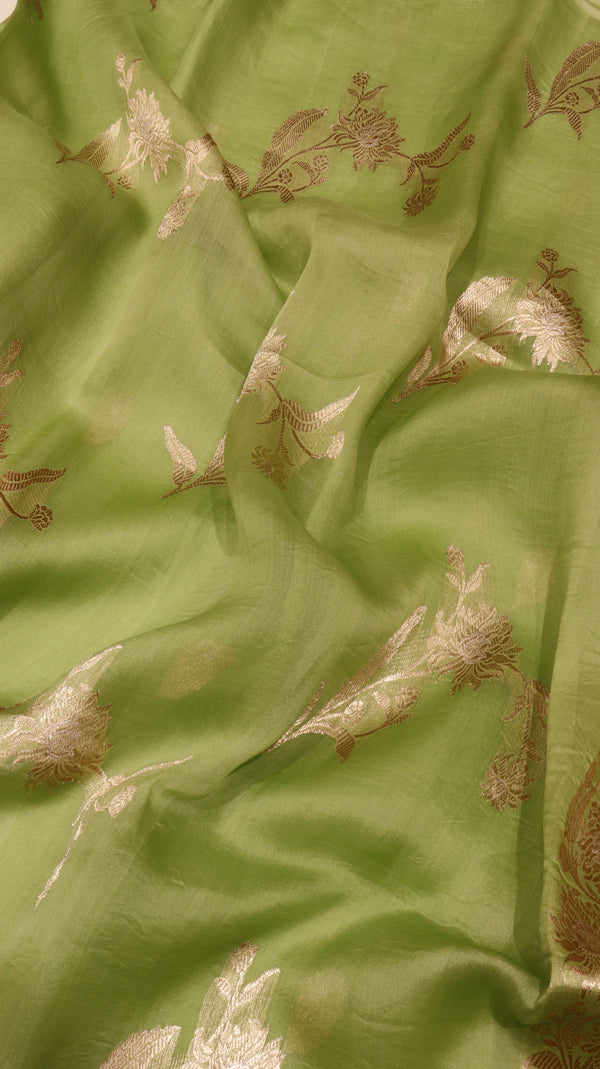 Handloom Pure Kora Silk Saree