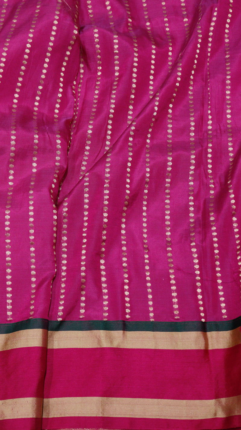 Pure Tissue Banarasi Saree with Satin Border