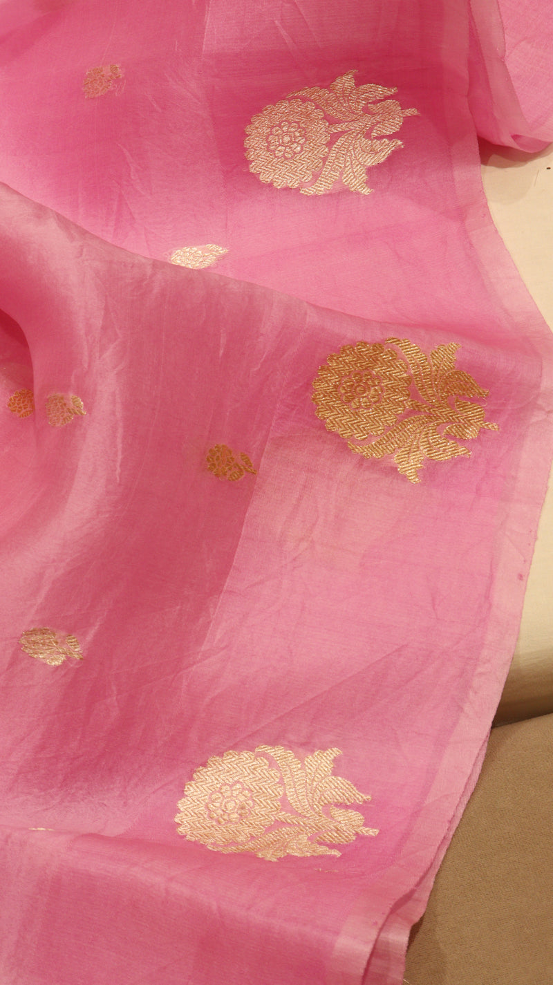 Pure Handloom Kora Silk Saree