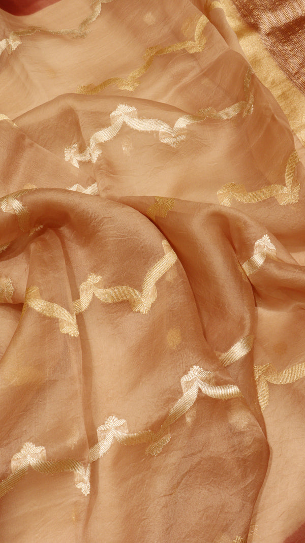 Handloom Pure Kora Silk Saree