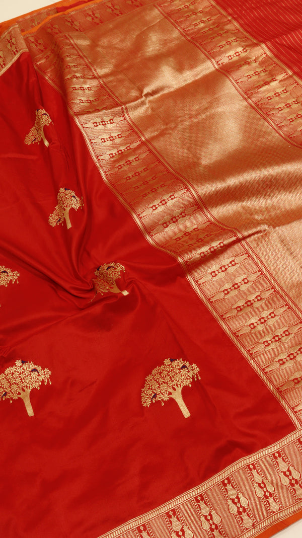 Handloom Pure Katan Silk Saree
